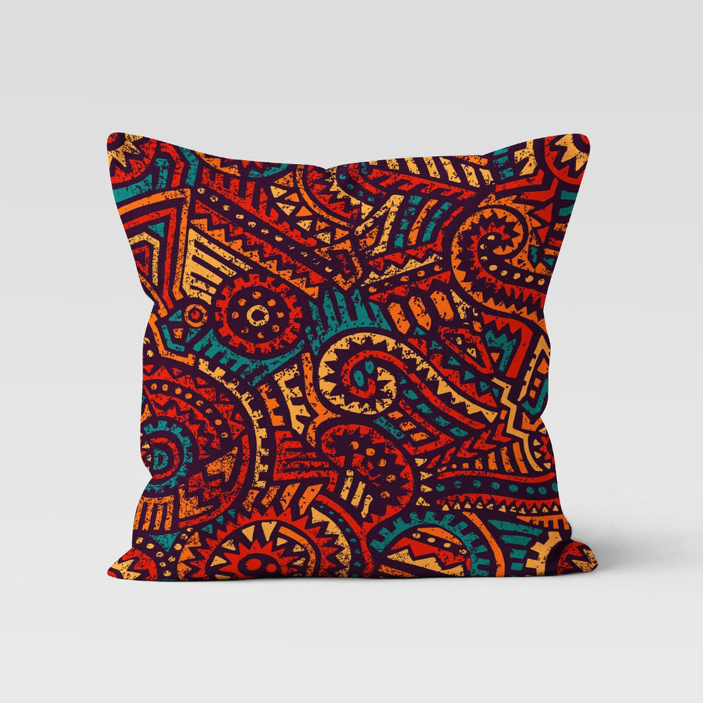 Abstract Pillowcase|Stylish Cushion Case|Decorative Throw Pillowtop|Boho Bedding Decor|Housewarming Farmhouse Style Colorful Pillow Case