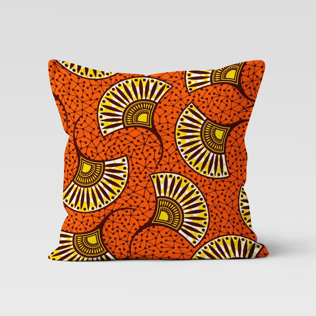 Abstract Pillowcase|Orange Cushion Case|Decorative Throw Pillowtop|Boho Bedding Decor|Housewarming Farmhouse Style Modern Pillow Case