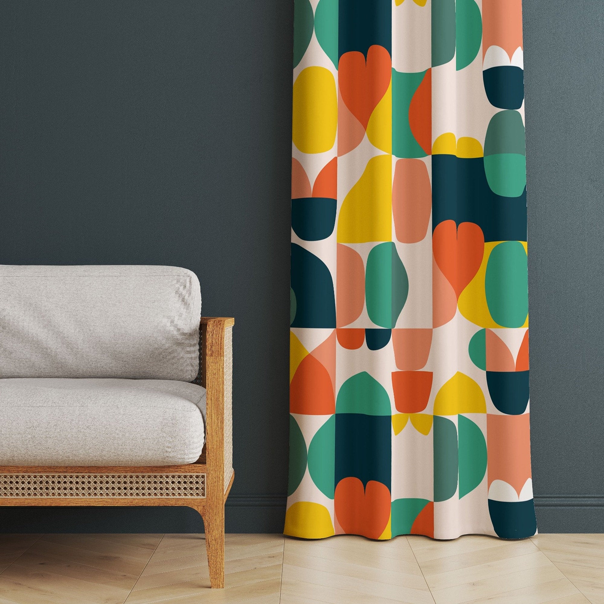 4 / 40x16 inches (100x40 cm) Valance