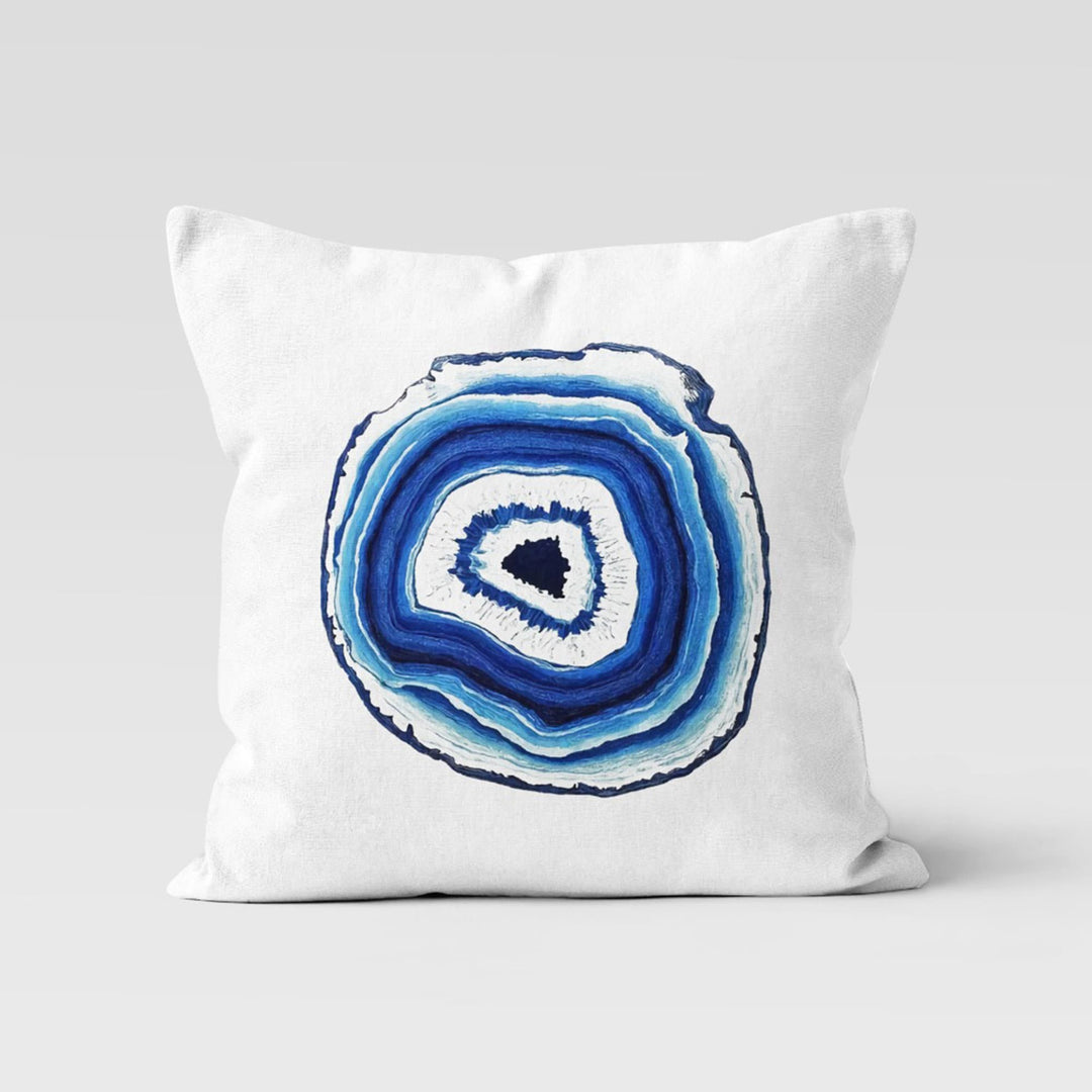 Nazar Pillow Cover|Protection Amulet Throw Pillow Case|Turkish Greek Evil Eye Print Cushion Case|Good Luck Home Decor|Nazar Bead Pillowcase