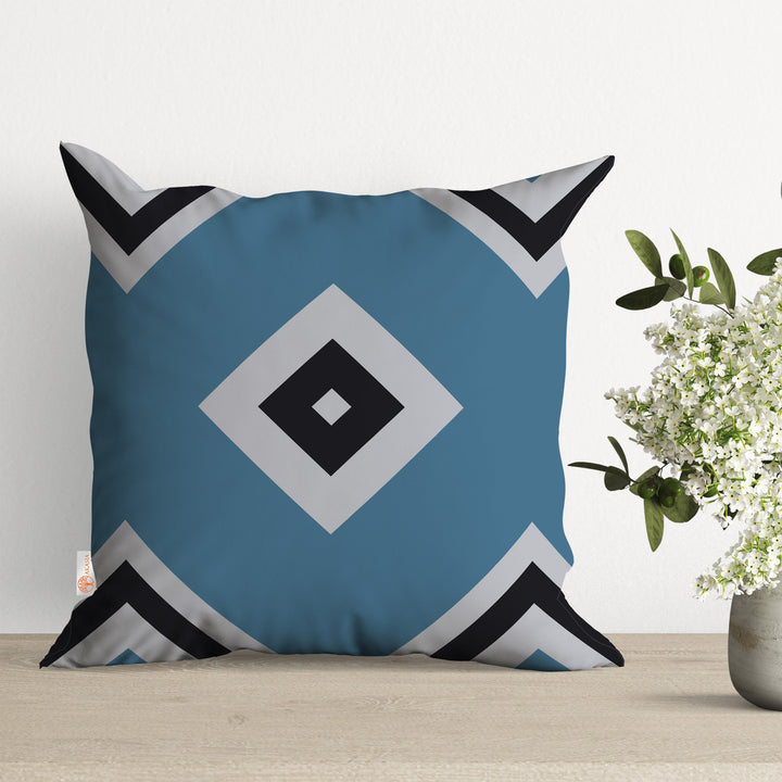 Geometric Pillow Top|Abstract Pillowtop|Rustic Home Decor|Best Realtor Gift|Outdoor Pillow Cover|Boho Home Decor|Sofa Throw Pillowcase