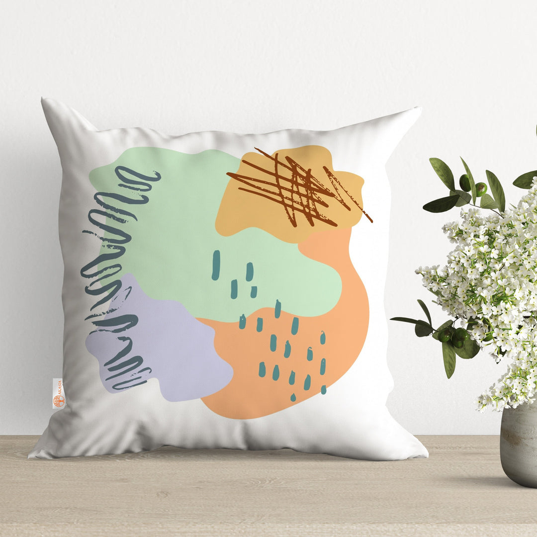 Abstract Pillow Cover|Line Art Cushion Case|Decorative Pillowtop|Boho Bedding Decor|Cozy Pillowcase|Outdoor Cushion Case|Sofa Throw Pillow