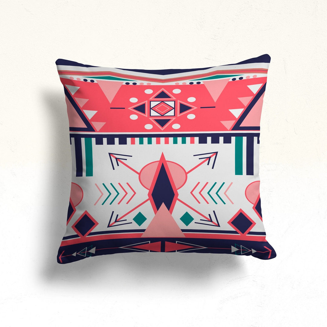 Rug Cushion Case|Aztec Ethnic Pillow|Terracotta Decor|Geometric Southwestern Cushion|Rug Design Cushion|Throw Pillowtop|New Home Gift