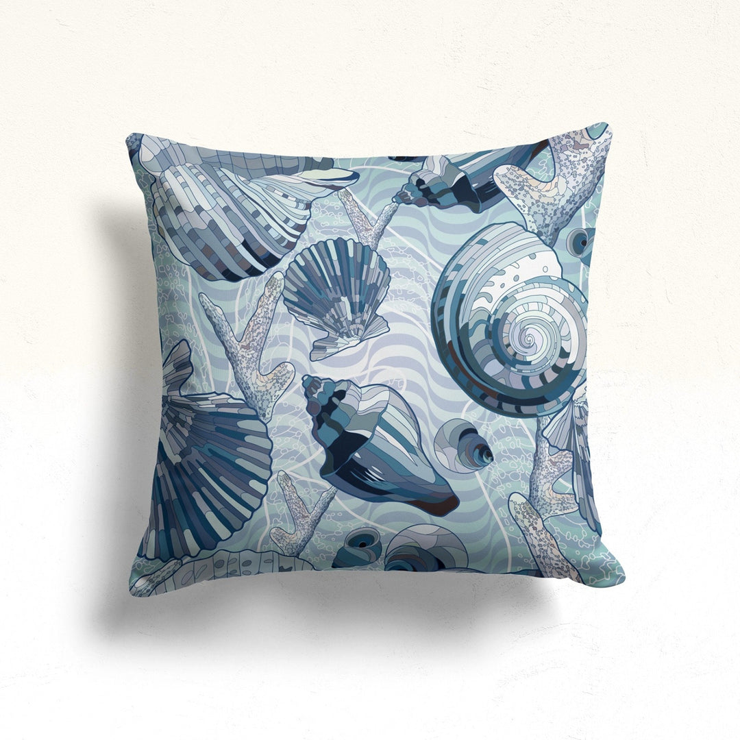 Beach House Throw Pillow Case|Starfish Print Nautical Cushion|Whale Pillowcase|Marine Pillowtop|Summer Cushion|Coastal Cozy Pillow Cover