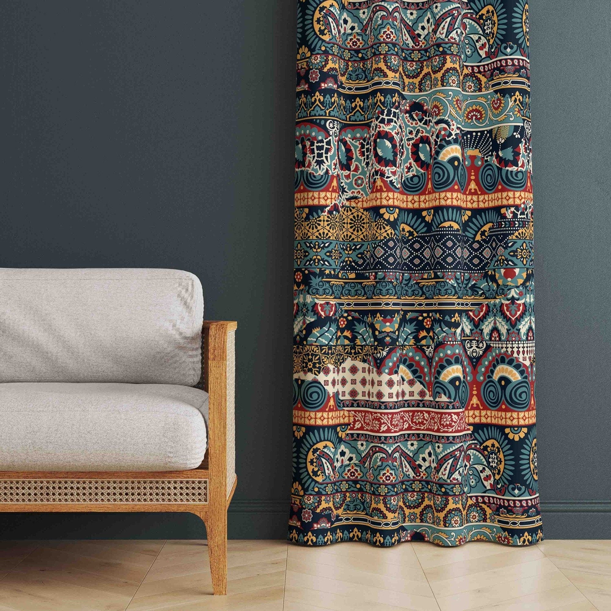 4 / 40x16 inches (100x40 cm) Valance