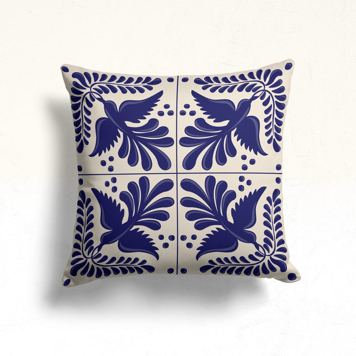 Tile Pattern Pillow Cover|Geometric Pillowcase|Ethnic Home Decor|Decorative Pillow Case|Authentic Cushion|Rustic Sofa Decor|Outdoor Pillow