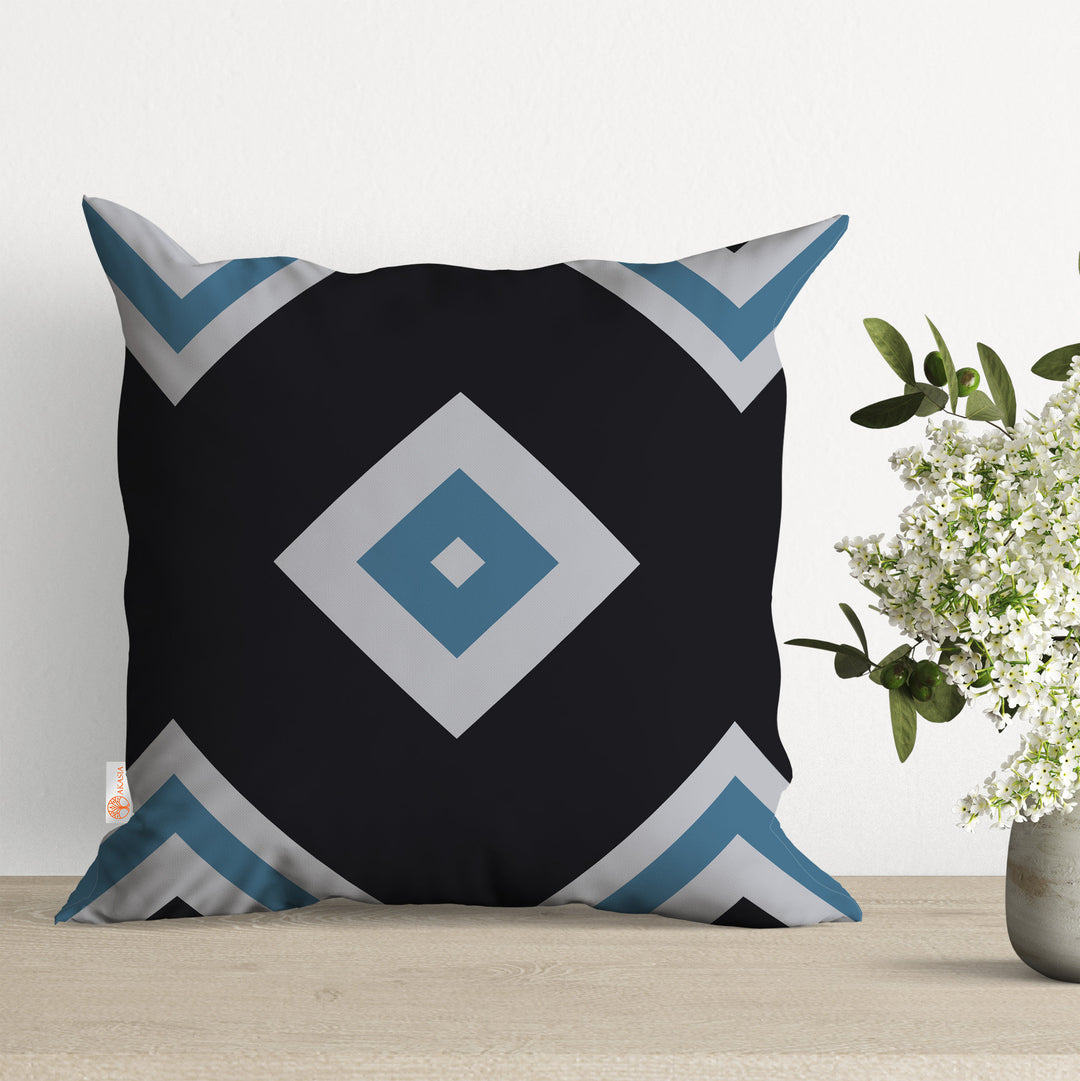 Geometric Cushion Case|Abstract Cushion|Boho Sofa Decor|Gift For Woman|Outdoor Pillow Case|Boho Home Decor|Sofa Pillow Case|Porch Cushion