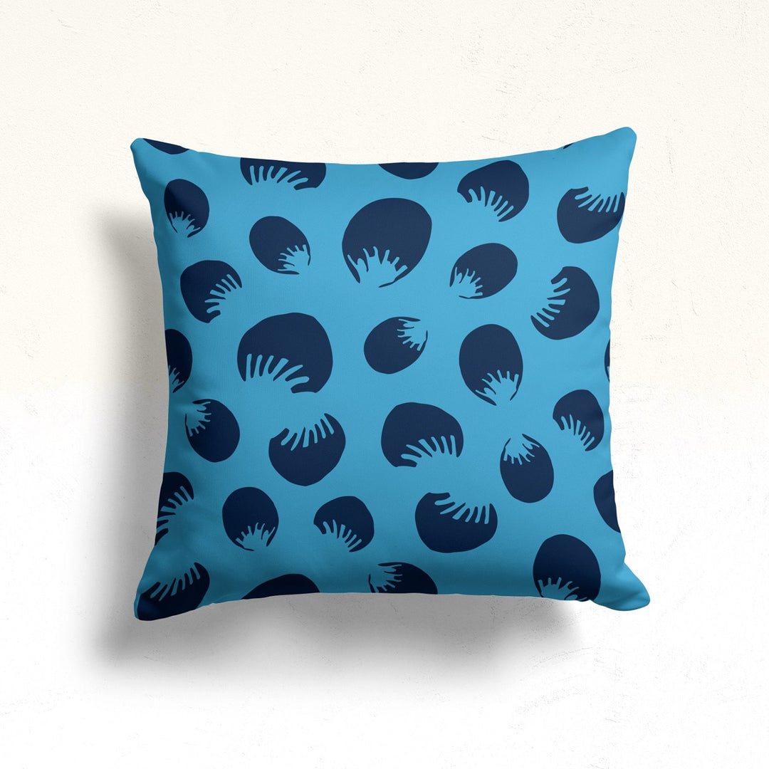 Beach House Throw Pillow Case|Seashell Nautical Cushion|Jellyfish Pillowcase|Starfish Pillowtop|Summer Cushion|Coastal Cozy Pillow Cover