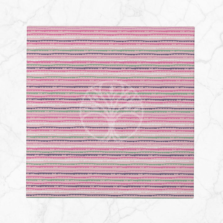 Plaid Fabric Napkin|Abstract Geometric Cloth Serviette|Pink Green Decor|Plaid Handkerchief|Farmhouse Table|Reusable Tableware|Boho Napkin