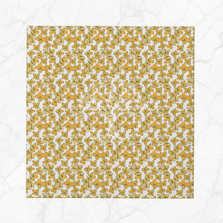 Abstract Floral Napkin|Summer Handkerchief|Flower Cloth Serviette|Farmhouse Table|Reusable Tableware|Housewarming Napkin|Floral Serviette