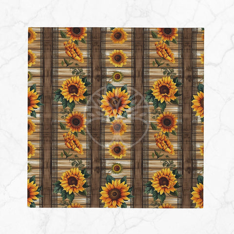 Sunflower Napkin|Farmhouse Autumn Tableware|Fabric Fall Handkerchief|Sunflower Cloth Serviette|Housewarming Napkin|Floral Napkin