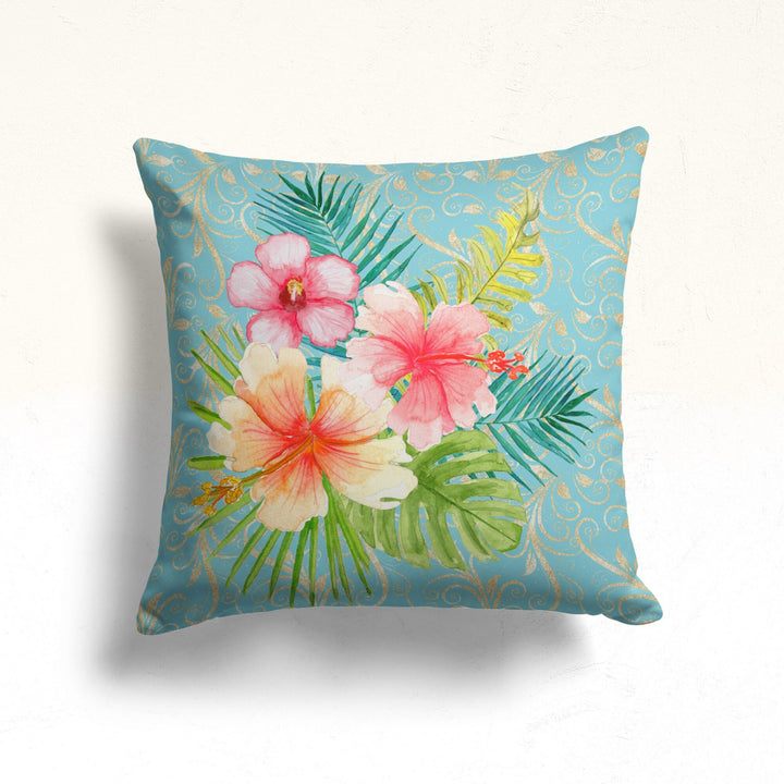 Summer Pillow Case|Floral Home Decor|Floral Cushion Cover|Boho Cushion Case|Decorative Throw Pillowtop|Boho Bedding Decor