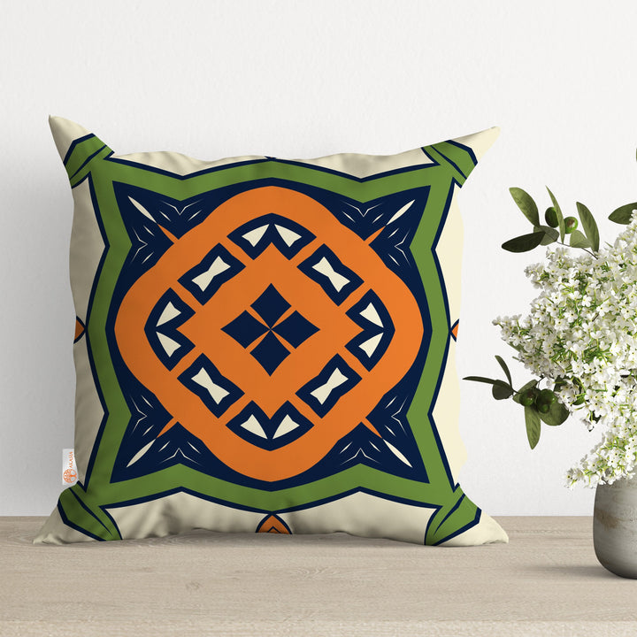 Ethnic Geometric Pillow Case|Outdoor Cushion Case|Authentic Pillowtop|Stylish Cushion Case|Decorative Pillowtop|Boho Bedding Decor