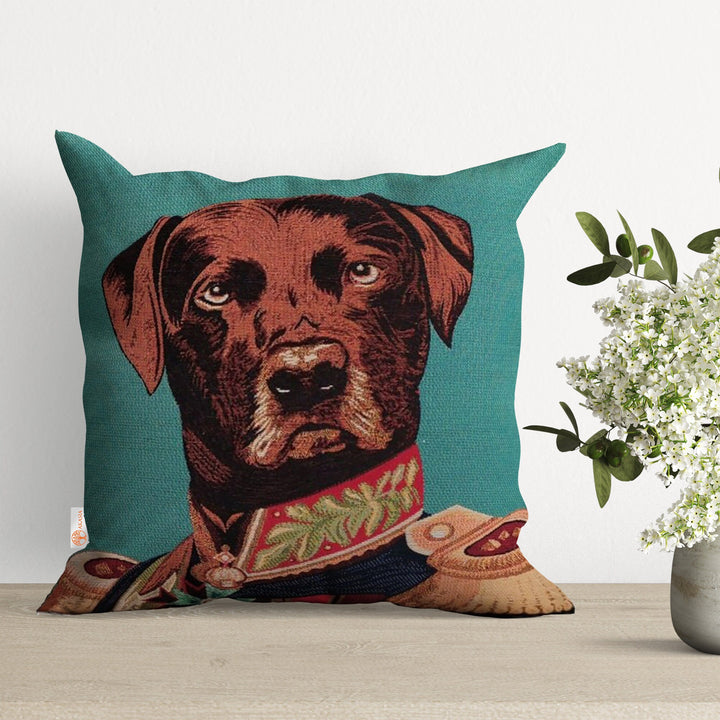 Cute Dogs Gobelin Tapestry Pillow Cover