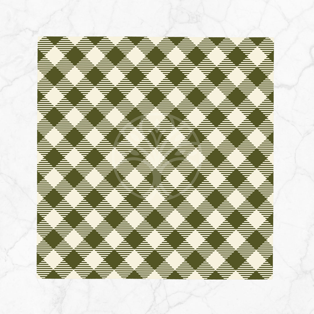 Plaid Fabric Napkin|Abstract Geometric Napkin|Checkered Decor|Plaid Handkerchief|Tartan Design Napkin|Reusable Tableware|Boho Napkin