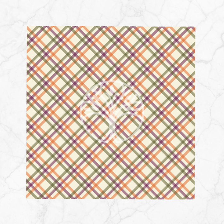 Plaid Fabric Napkin|Abstract Geometric Napkin|Checkered Decor|Plaid Handkerchief|Tartan Design Napkin|Reusable Tableware|Boho Napkin