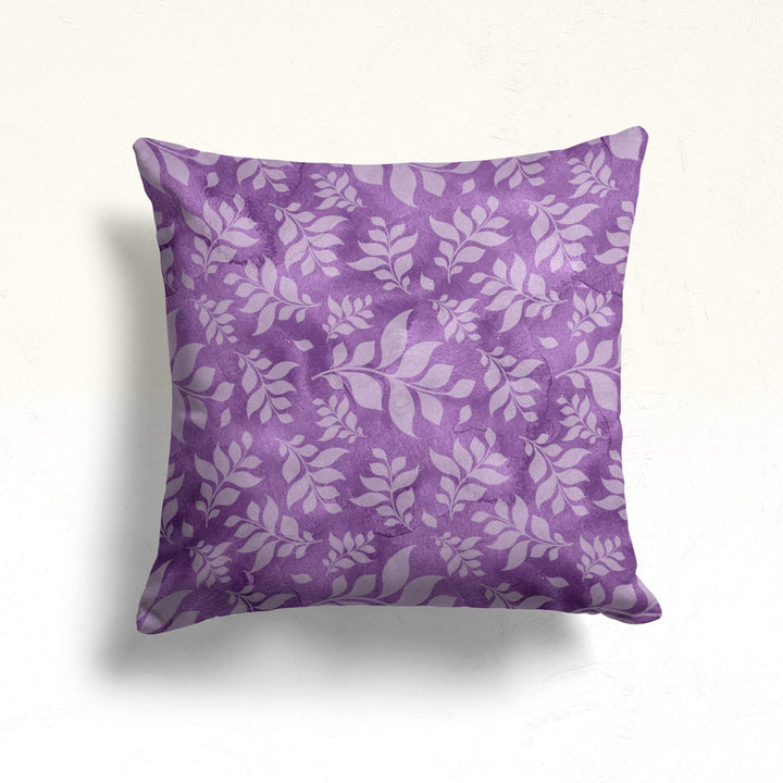 Purple Floral Pillow Case|Summer Home Decor|Floral Cushion Cover|Sofa Cushion Case|Decorative Throw Pillowtop|Boho Bedding Decor