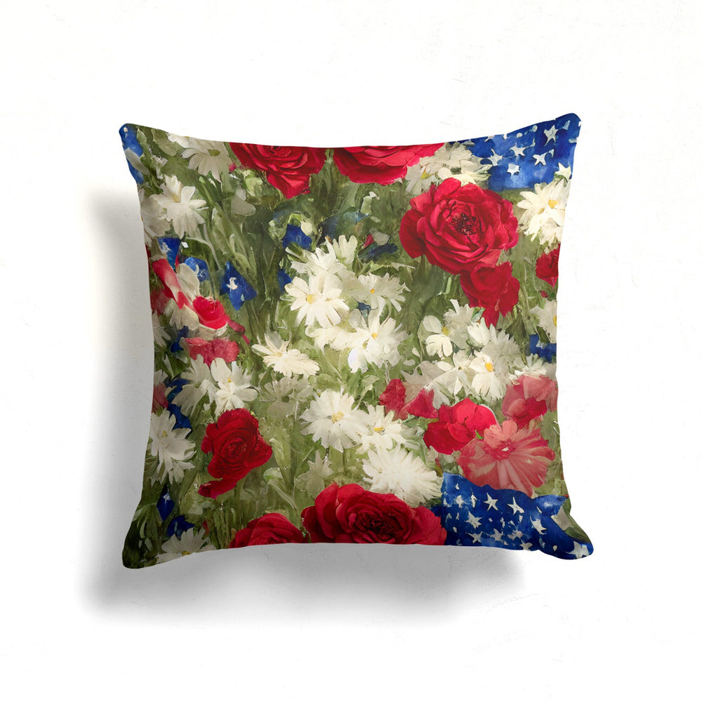 Colorful Floral Pillow Cover|Decorative Pillow Sham|Summer Trend Cushion Case|Boho Bedding Decor|Housewarming Cushion Cover|Throw Pillowtop