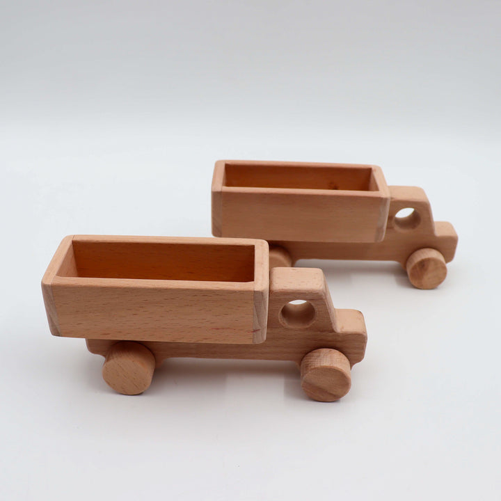 Wooden Truck Toy|Rustic Wood Truck Toy|Montessori Inspired Toy|Farmhouse Natural Wooden Toy|Sustainable Play|Safe for Little Hand