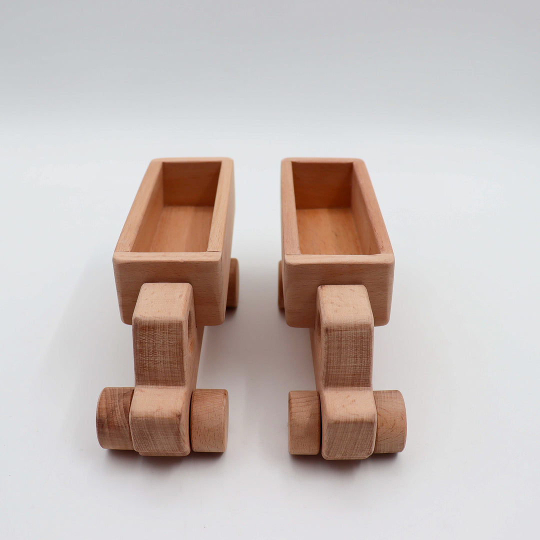 Wooden Truck Toy|Rustic Wood Truck Toy|Montessori Inspired Toy|Farmhouse Natural Wooden Toy|Sustainable Play|Safe for Little Hand