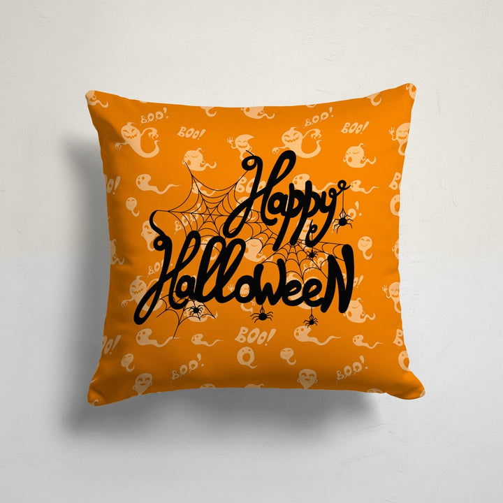 Halloween Pillow Case|Skull Cushion Case|Fall Trend Bat Pillowcase|Carved Pumpkin Throw Pillow Top|Full Moon Print Autumn Cushion Case