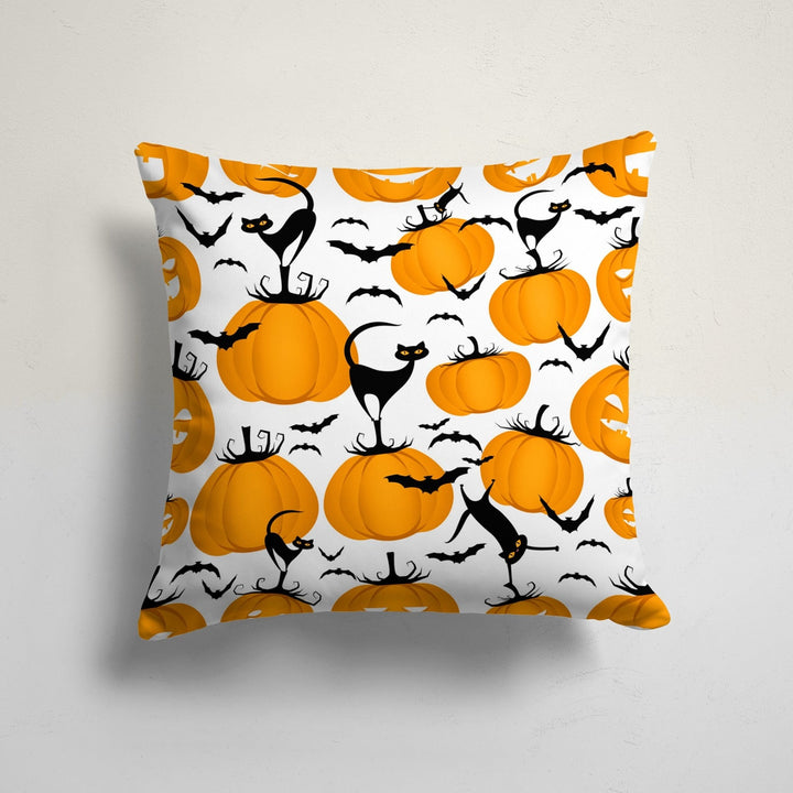 Halloween Throw Pillow Case|Gothic Pillowcase|Happy Halloween Party Decor|Fall Cushion Cover|Trick or Treat Cushion Case|Porch Pillowtop