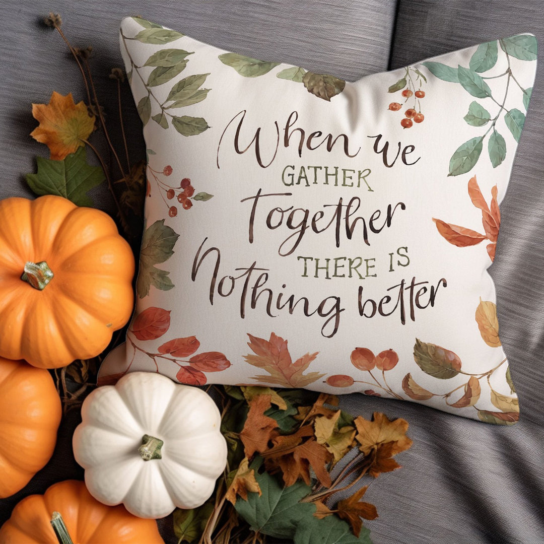 Thanksgiving Pillow Case|Pumpkin Pillowcase|Reindeer Pillow Cover|Fall Cushion Case|Comfy Cushion Cover|Leaf Throw Pillowtop|Autumn Pillow