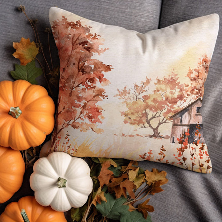 Thanksgiving Pillow Case|Pumpkin Pillowcase|Reindeer Pillow Cover|Fall Cushion Case|Comfy Cushion Cover|Leaf Throw Pillowtop|Autumn Pillow