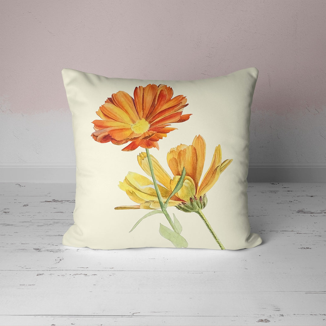 Red and Orange Poppy Pillow Case UHD017