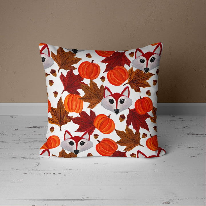 Autumn Cushion Case with Fox, Owl and Squirrel - UHD008 t